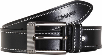 54% OFF on Scharf Men Formal, Casual Black Genuine Leather Belt Black 25