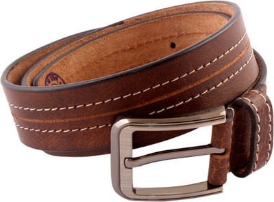 50% OFF on Grhk Men Formal Brown Genuine Leather Belt Brown-76