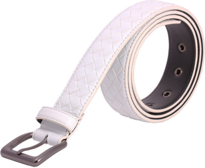 20% OFF on Khoobsurati Men Casual White Belt White 20% OFF on Khoobsurati Men Casual White Belt White