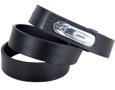 60% OFF on Drakeman Men Formal Black Genuine Leather Belt Black