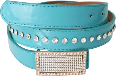 40% OFF on Super Drool Girls Formal Blue Artificial Leather Belt Blue