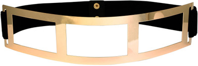 20Dresses Women Party Black, Gold Metal Belt Black-Gold 20Dresses Women Party Black, Gold Metal Belt Black-Gold