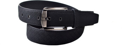 61% OFF on Drakemen Men Casual, Formal Black Genuine Leather Belt Black