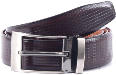 Pacific Gold Men Formal Brown Belt Brown