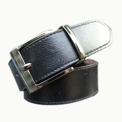 Winsome Deal Men Casual Black Synthetic Reversible Belt Black