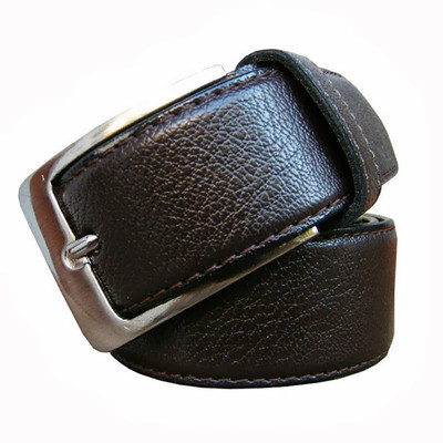 64% OFF on Winsome Deal Men Formal Artificial Leather Belt Black