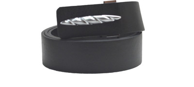 60% OFF on Drakemen Men Casual Black Genuine Leather Belt Black10