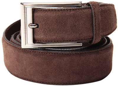 Leather Plus Men Formal Brown Belt Brown