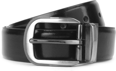 Newhide Men Brown, Black Metal Reversible Belt Black and Brown Newhide Men Brown, Black Metal Reversible Belt Black and Brown