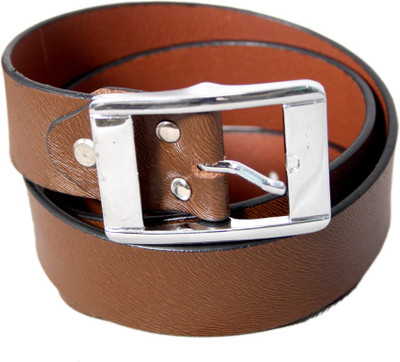 12% OFF on Leeitalian Men Formal Brown Belt Brown