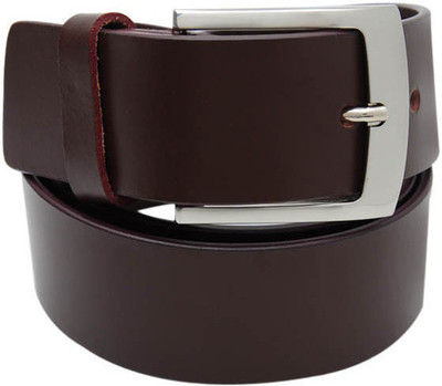 19% OFF on Walletsnbags Men, Boys Formal Brown Genuine Leather Belt B6-BR