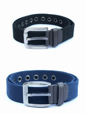 60% OFF on IMP Men, Women Casual Black, Blue Fabric Belt Black, Blue 60% OFF on IMP Men, Women Casual Black, Blue Fabric Belt Black, Blue