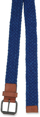 Paradigm Design Lab Men Casual Blue Genuine Leather Belt Blue