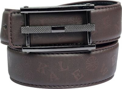 67% OFF on Blute Men Casual, Evening, Party Grey Artificial Leather Belt Grey