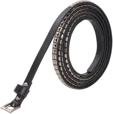 20% OFF on Khoobsurati Women Casual Black Belt Black