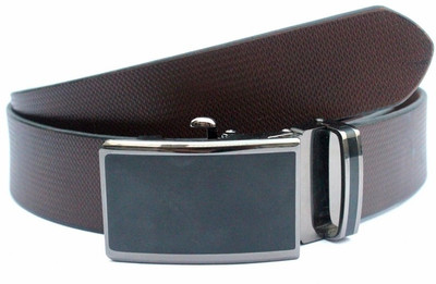 54% OFF on Tops Men Formal Brown Genuine Leather Belt Brown
