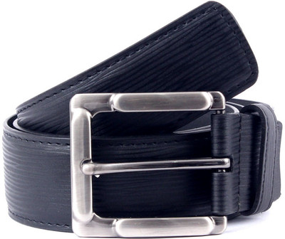 49% OFF on Pacific Gold Men Formal, Casual Black Artificial Leather Belt Black
