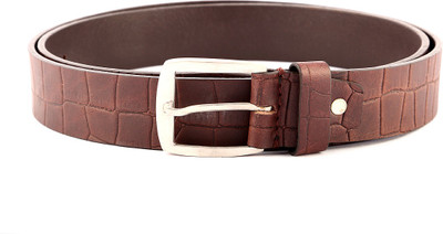75% OFF on Buckleup Men Casual Brown Genuine Leather Belt Brown