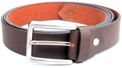 54% OFF on Tops Men Semi-formal Brown Genuine Leather Belt Brown