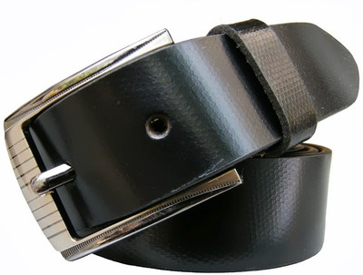 60% OFF on Winsome Deal Men Casual, Formal Black Genuine Leather Belt Black