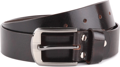 84% OFF on WildHorn Men Formal Black Genuine Leather Belt Black