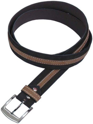 23% OFF on Walletsnbags Men Evening/Party Black, Beige Genuine Leather Belt B31-BLK-CL 23% OFF on Walletsnbags Men Evening/Party Black, Beige Genuine Leather Belt B31-BLK-CL