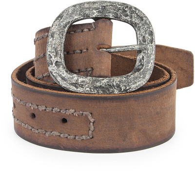 59% OFF on Aventura Outfitters Women Casual Brown Genuine Leather Belt Brown