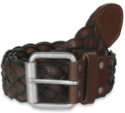 Paradigm Design Lab Men Casual Brown Genuine Leather Belt Brown