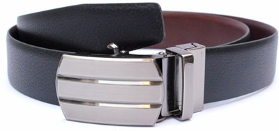 56% OFF on Tops Men, Women Formal Black, Brown Genuine Leather Reversible Belt Black