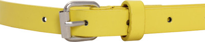 20% OFF on Khoobsurati Women Casual Yellow Artificial Leather Belt Yellow 20% OFF on Khoobsurati Women Casual Yellow Artificial Leather Belt Yellow