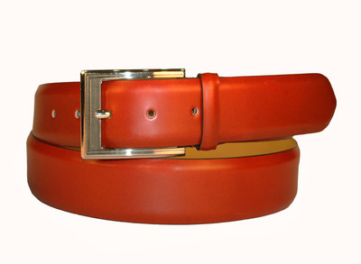 Leather Plus Men Semi-formal Red Belt Cherry Leather Plus Men Semi-formal Red Belt Cherry