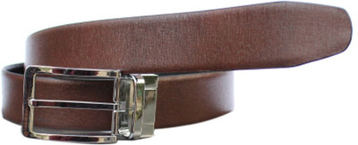36% OFF on Winsome Deal Men Formal Brown Genuine Leather Reversible Belt Brown