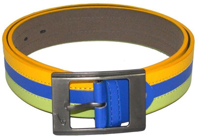 46% OFF on Gen Men Casual Multicolor Artificial Leather Belt Multicolor