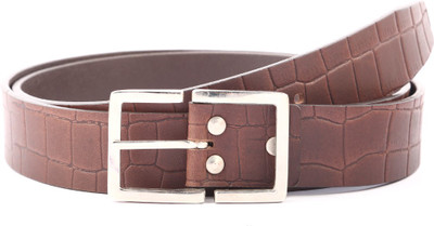 75% OFF on Buckle Up Men Formal Brown Genuine Leather Belt Brown