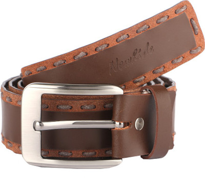 15% OFF on Newhide Men Casual Brown Genuine Leather Belt Brown 15% OFF on Newhide Men Casual Brown Genuine Leather Belt Brown