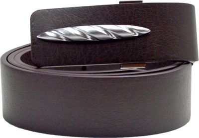 60% OFF on Drakemen Men Casual Brown Genuine Leather Belt Brown