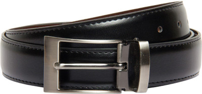 8% OFF on Pacific Gold Men Formal Black, Brown Artificial Leather Reversible Belt Black, Brown