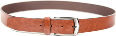 33% OFF on Quero Men Formal Brown Genuine Leather, Metal Belt Brown 33% OFF on Quero Men Formal Brown Genuine Leather, Metal Belt Brown