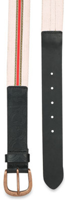 66% OFF on Paradigm Design Lab Men Casual Pink Genuine Leather Belt Pink