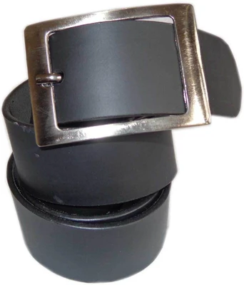 27% OFF on Good Life Stuff Men Formal Black Genuine Leather Belt Black