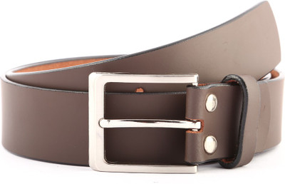 75% OFF on Buckleup Men Formal Brown Genuine Leather Belt Brown