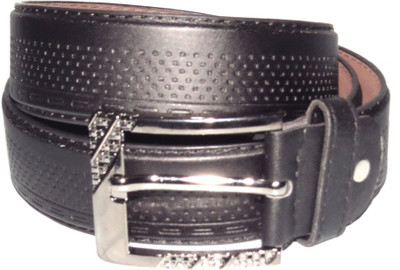 52% OFF on Catalan Men, Women Formal Black Genuine Leather Belt BZA016