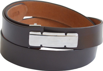 50% OFF on Bizarre Men Formal Brown Artificial Leather Belt Star1-Br