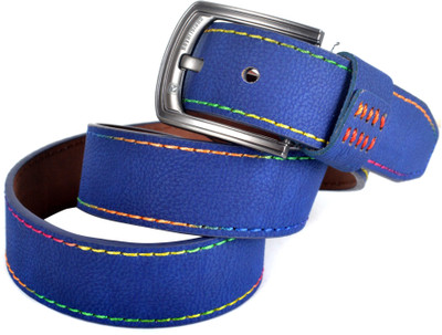 60% OFF on Drakeman Men Casual Blue Artificial Leather Belt Blue 60% OFF on Drakeman Men Casual Blue Artificial Leather Belt Blue