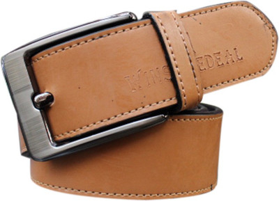 65% OFF on Winsome Deal Men Formal, Casual Tan Artificial Leather Belt Tan 65% OFF on Winsome Deal Men Formal, Casual Tan Artificial Leather Belt Tan
