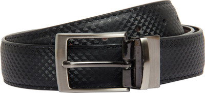 49% OFF on Pacific Gold Men Formal Black, Brown Artificial Leather Reversible Belt Black, Brown