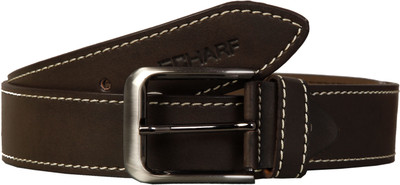 62% OFF on Scharf Men Formal, Casual Brown Artificial Leather Belt Dark Brown 41