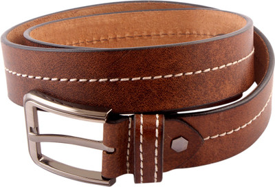 50% OFF on Grhk Men Formal Brown Genuine Leather Belt Brown-77