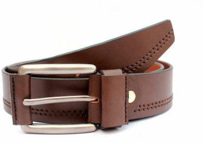 42% OFF on Tops Men Casual Brown Genuine Leather Belt Brown