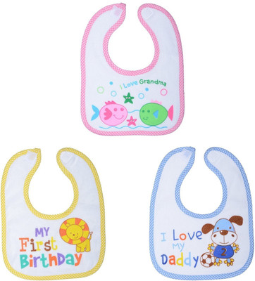 16% OFF on Tinny Tots Velcro Feeding Bib Pack Of 3 16% OFF on Tinny Tots Velcro Feeding Bib Pack Of 3